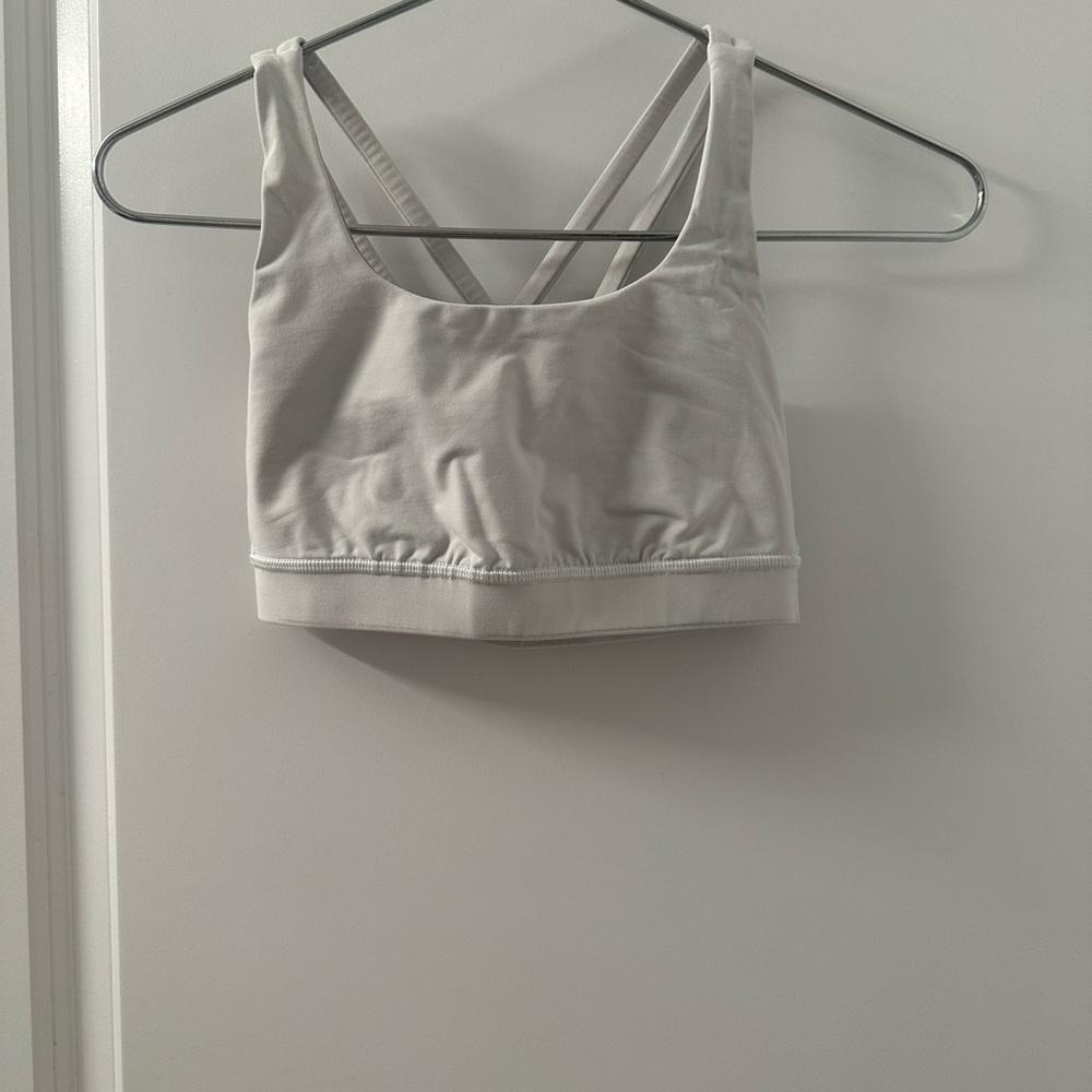 Lululemon Energy Bra | White | 4